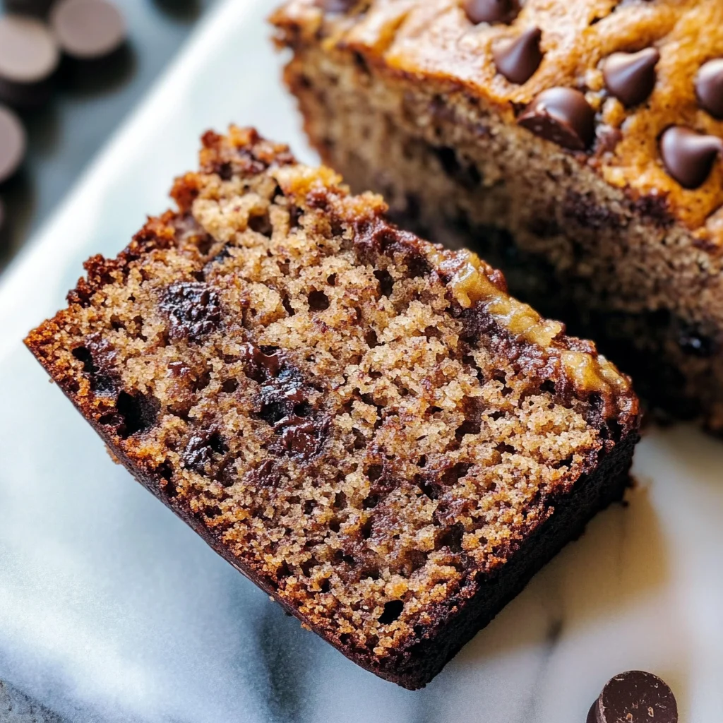 Super Moist Chocolate Chip Banana Bread