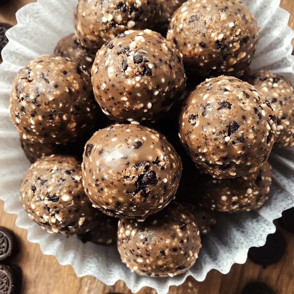 Tasty Oreo Protein Balls Recipe