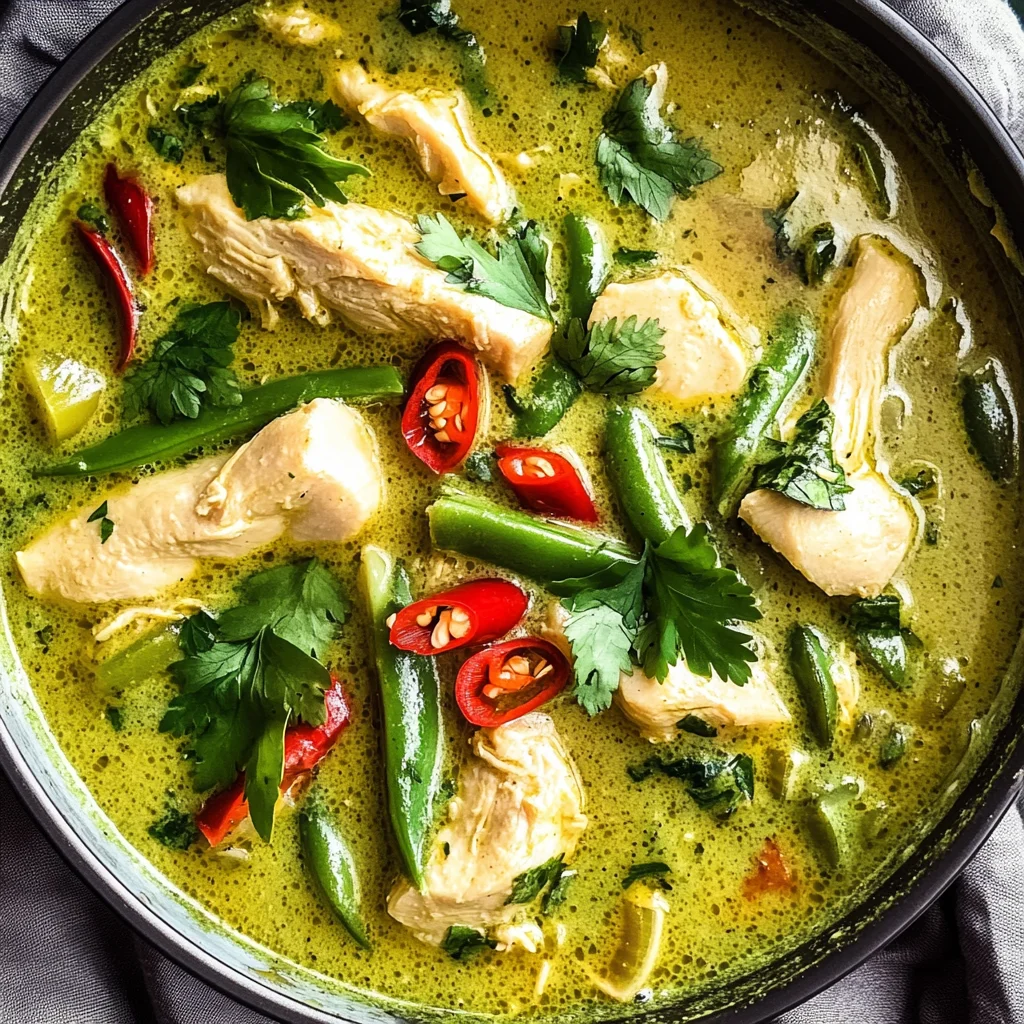 Thai Green Chicken Curry