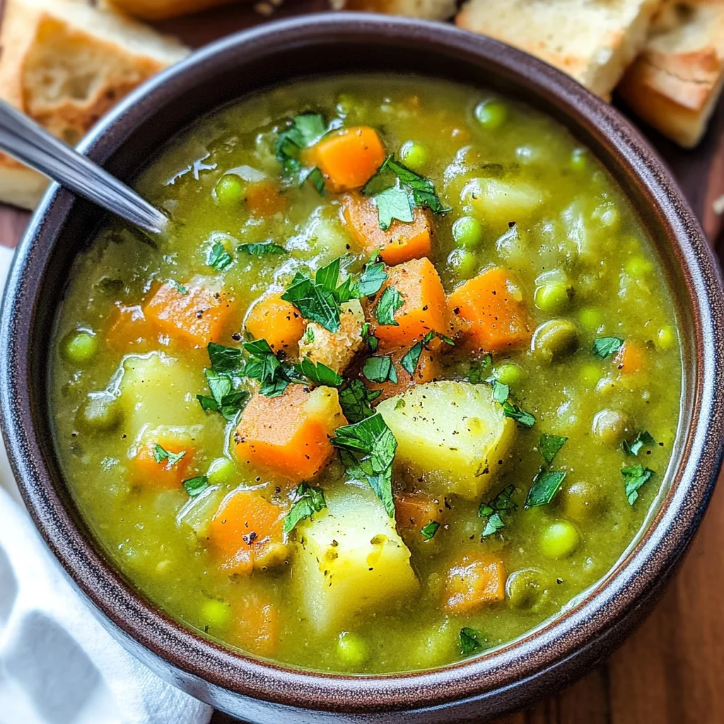 Vegan Split Pea Potato Soup