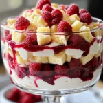 White Chocolate Raspberry Trifle