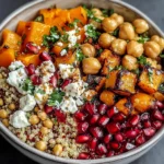 Winter Mediterranean Quinoa Bowl