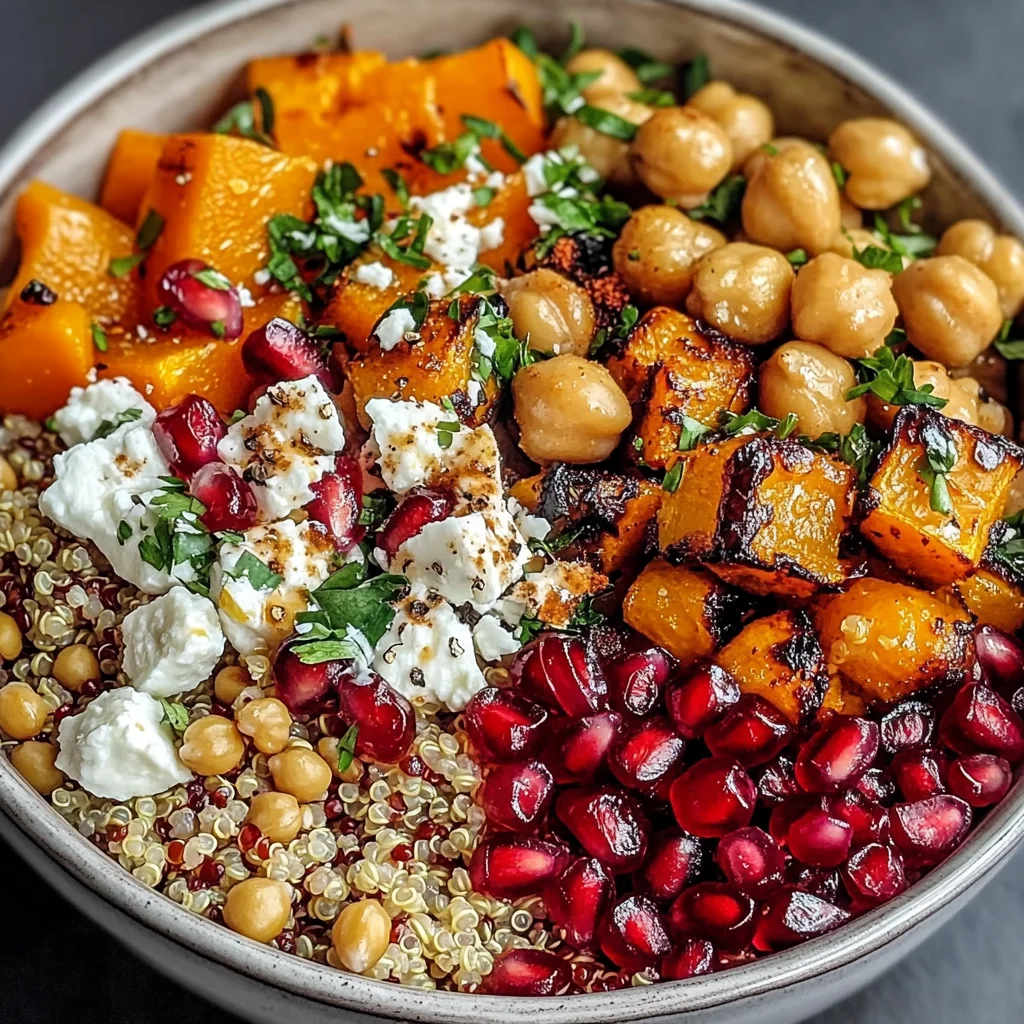 Winter Mediterranean Quinoa Bowl