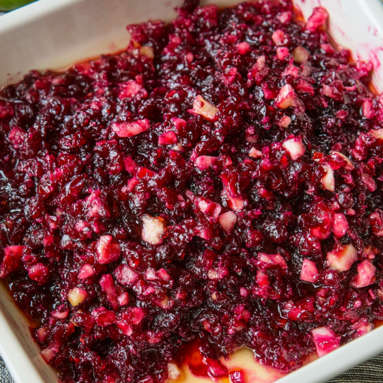 Spicy Cranberry Jalapeno Dip (Perfect for Holidays)