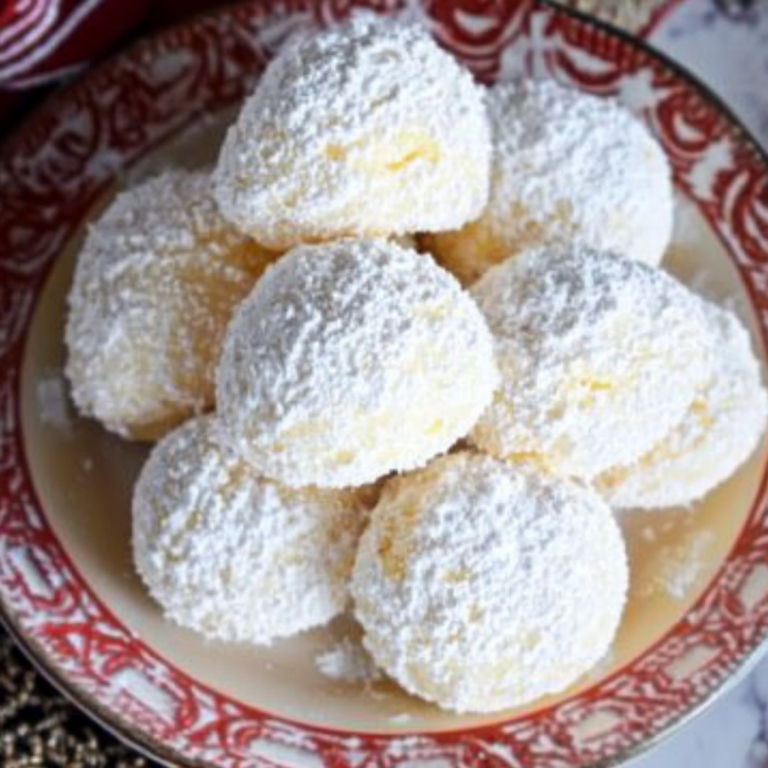 Sweetened Condensed Milk Snowball Cookies