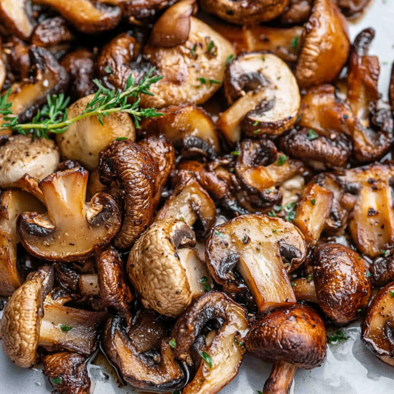 Roasted Mushrooms Recipe
