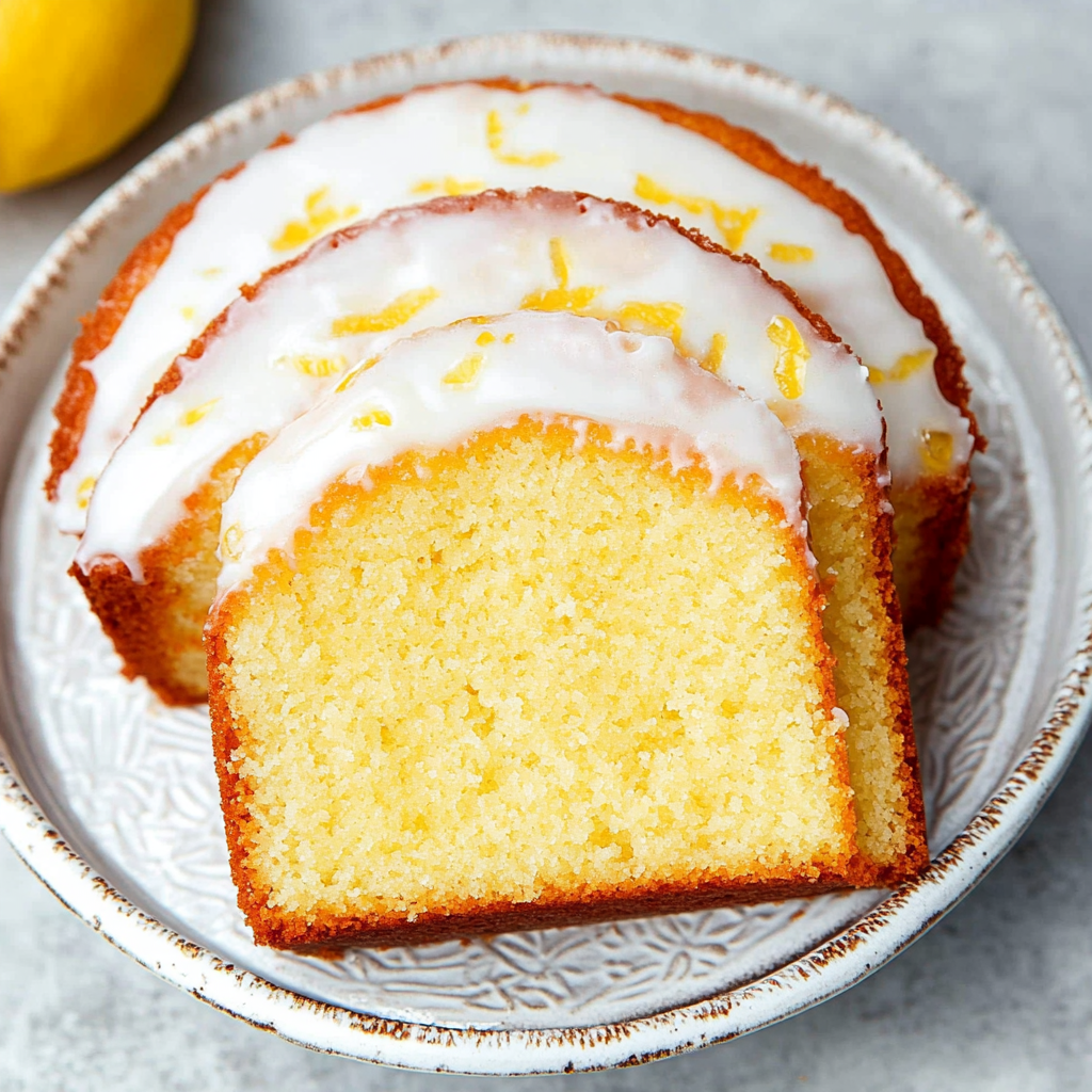 Meyer Lemon Syrup Cake