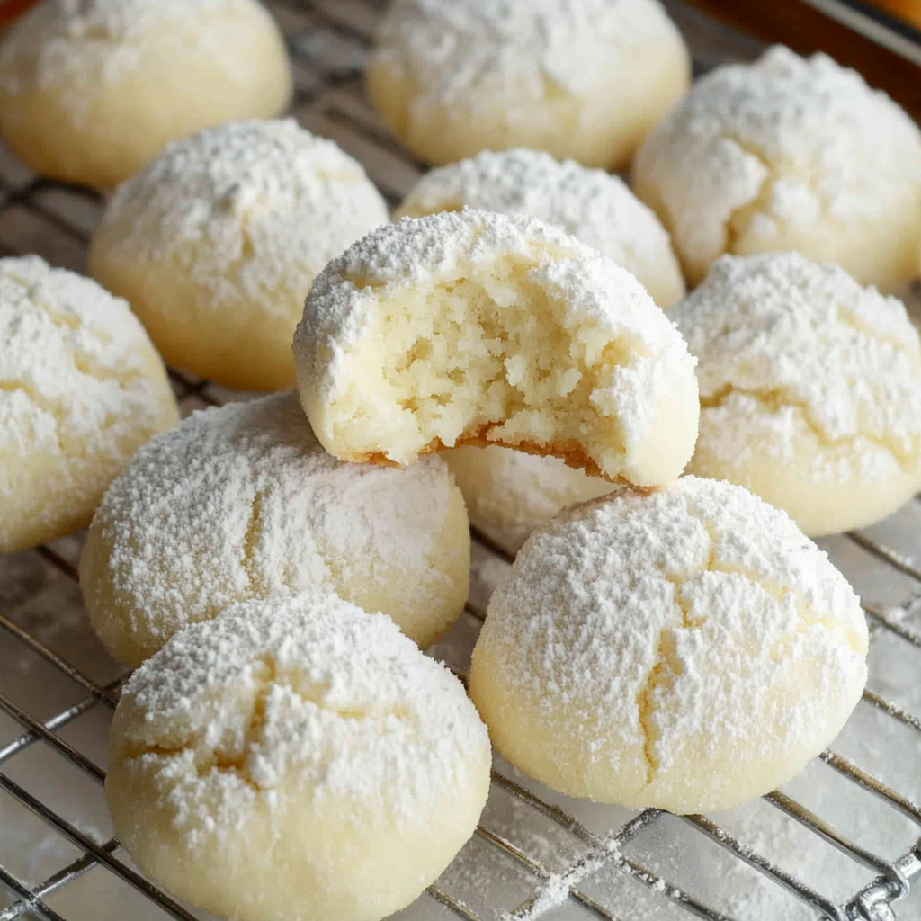 Sweetened Condensed Milk Snowball Cookies