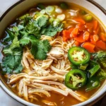 Asian chicken noodle soup recipe