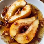 Baked Pears with Cinnamon Honey