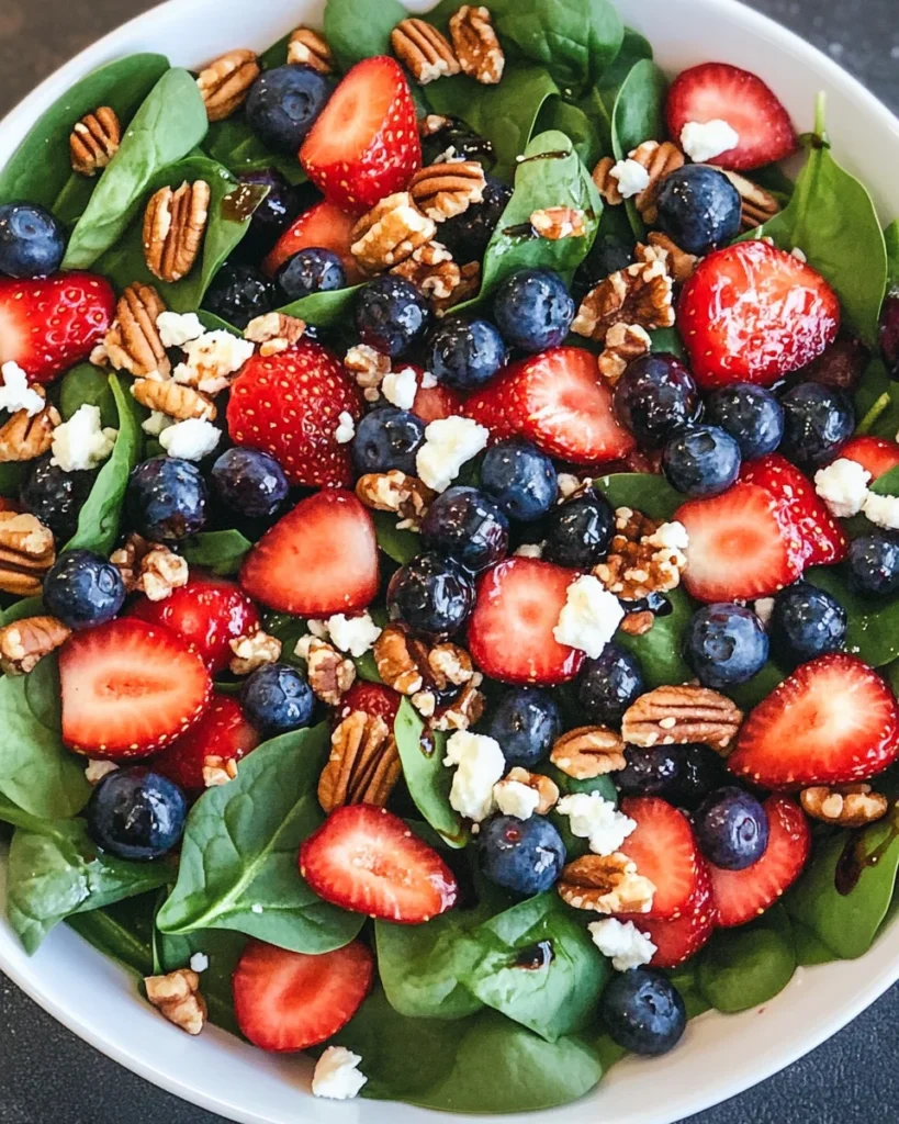 Berry Spinach Salad Recipe