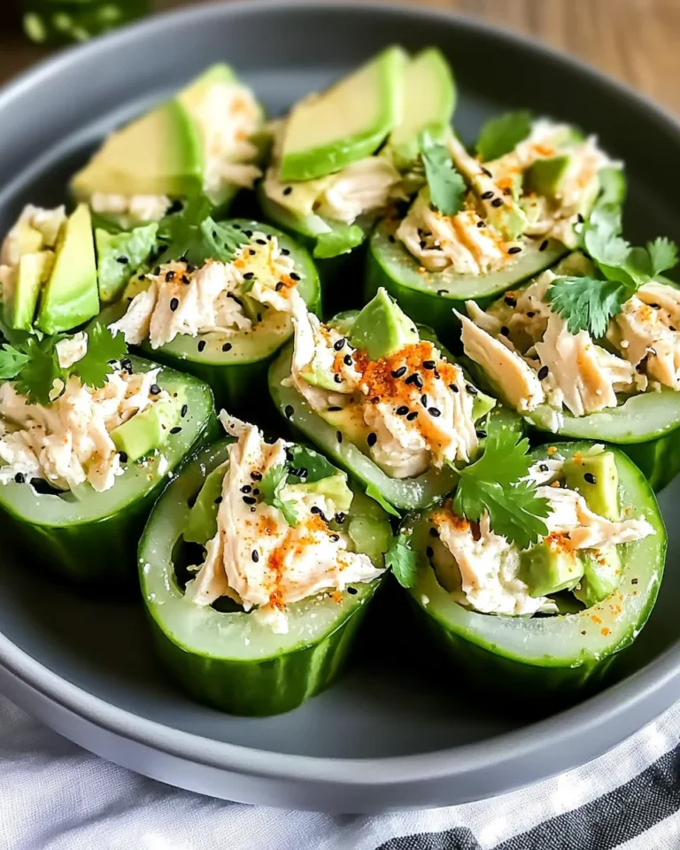 Best Chicken Salad Cucumber Roll Ups