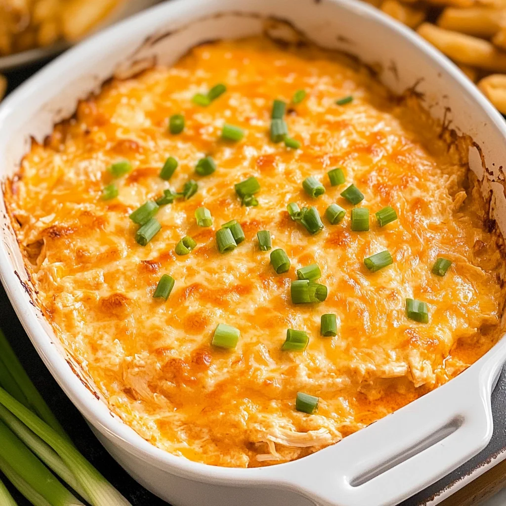 Buffalo Chicken Dip in the Oven