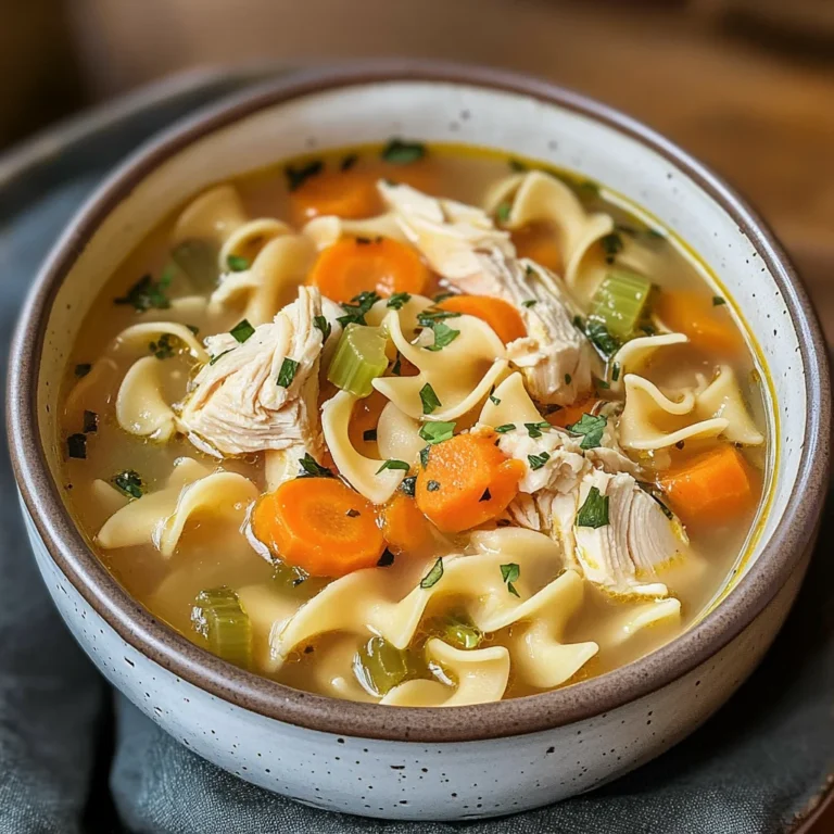 Chicken Noodle Soup Crock Pot Recipe
