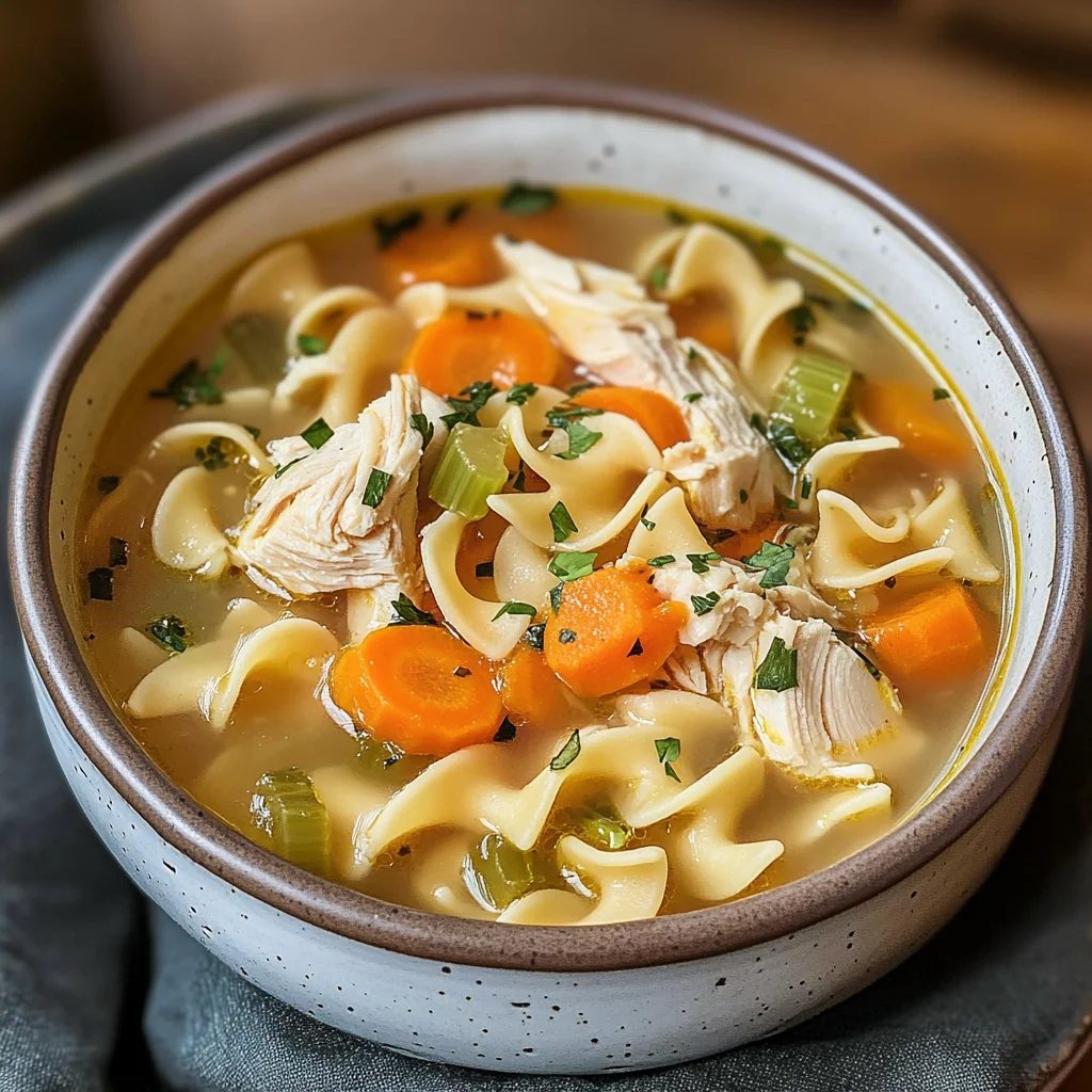 Chicken Noodle Soup Crock Pot Recipe