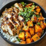 Chicken and Sweet Potato Rice Bowl: A Quick, Delicious Meal!