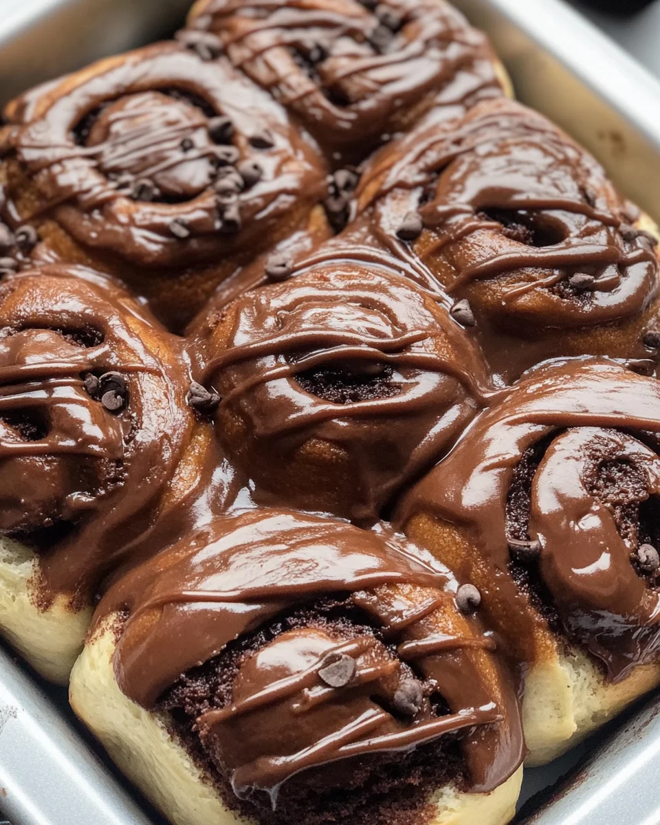 Yummy Choco Rools Chocolate Sweet Rolls: Irresistible Comfort Food Delight