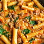 Creamy Sausage Rigatoni (One-Pan, 30-Minute Meal)
