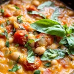 Creamy Tomato White Bean Stew
