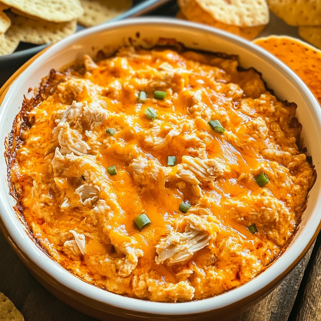 Crockpot Buffalo Chicken Dip Recipe