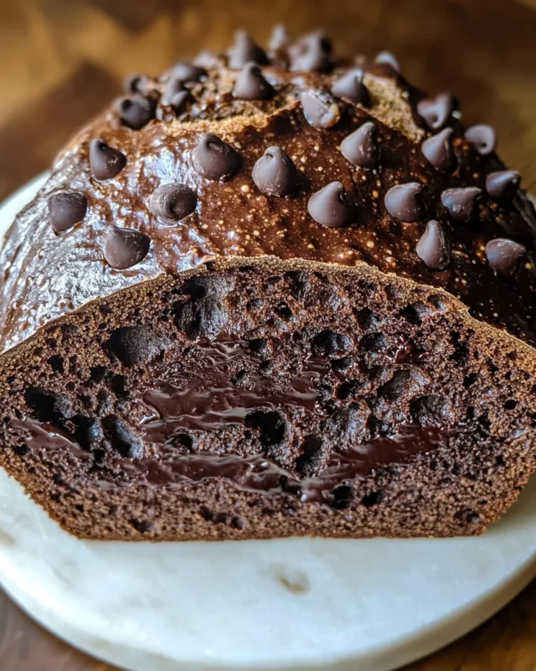 Double Chocolate Sourdough Bread Recipe