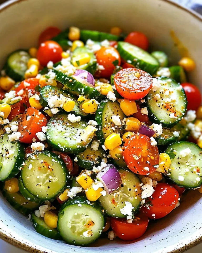Easy Cucumber Salad (Mexican Cucumber Salad)