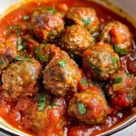 Easy Italian Meatballs