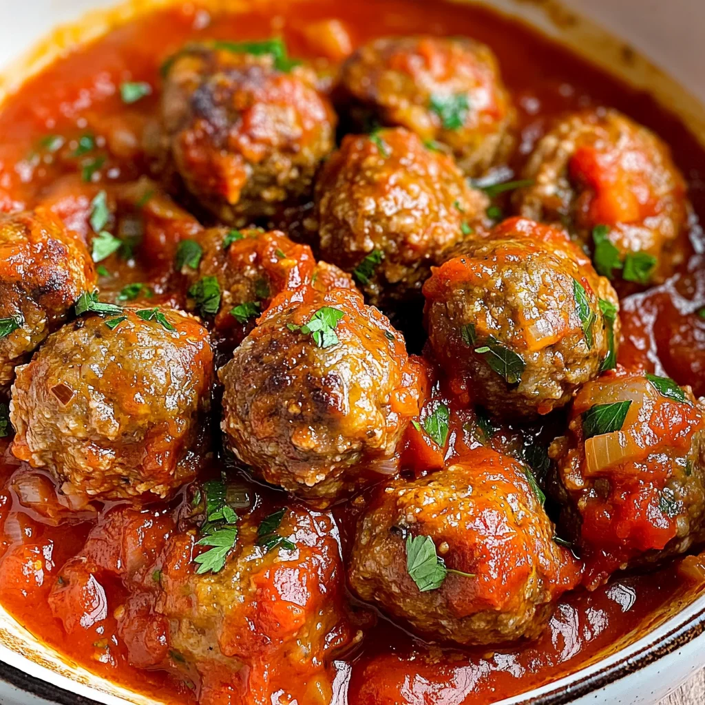 Easy Italian Meatballs