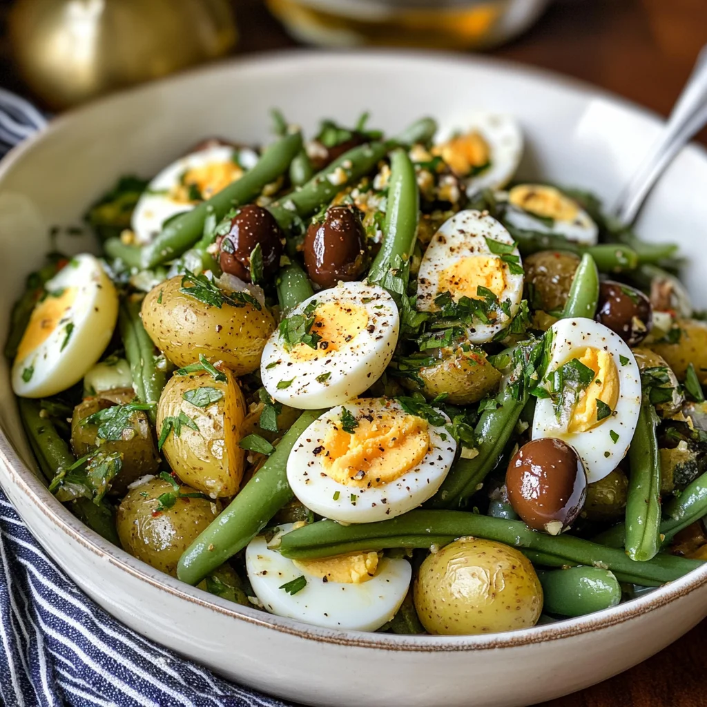 French-Style Potato and Green Bean Salad