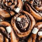 Hot Chocolate Cinnamon Rolls