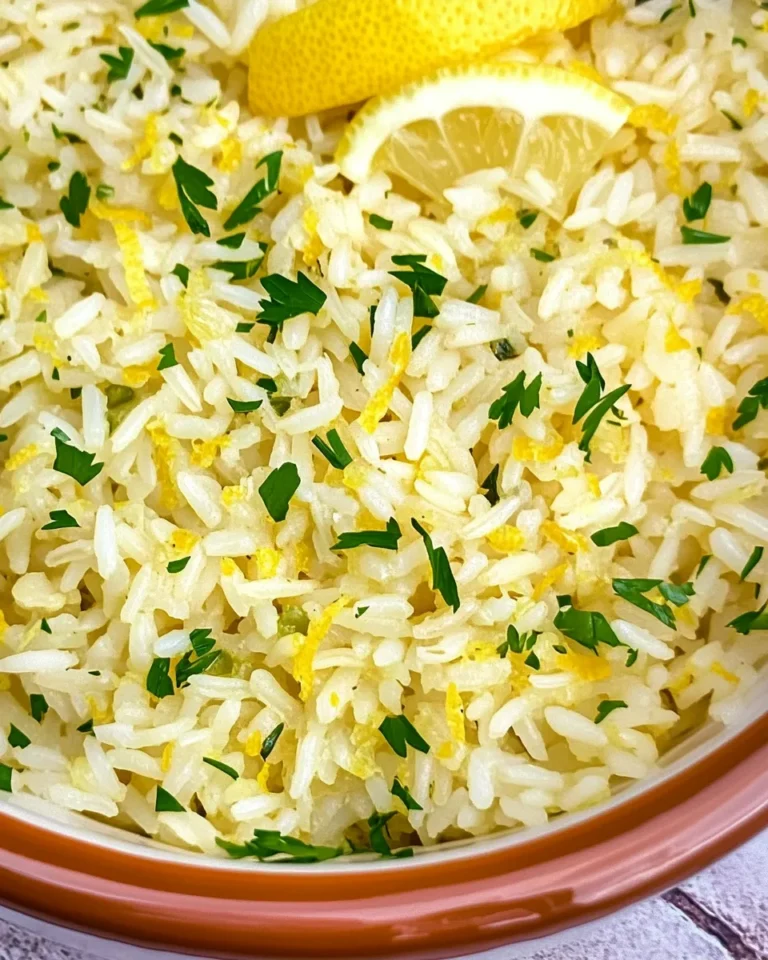 Light and Flavorful Greek Lemon Rice for Every Occasion