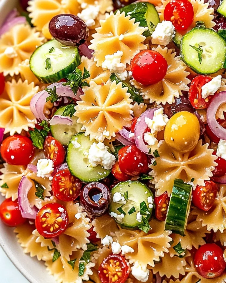 Mediterranean Pasta Salad