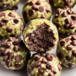 Mint Chocolate Chip Protein Balls