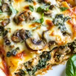 Mushroom and Spinach Lasagna