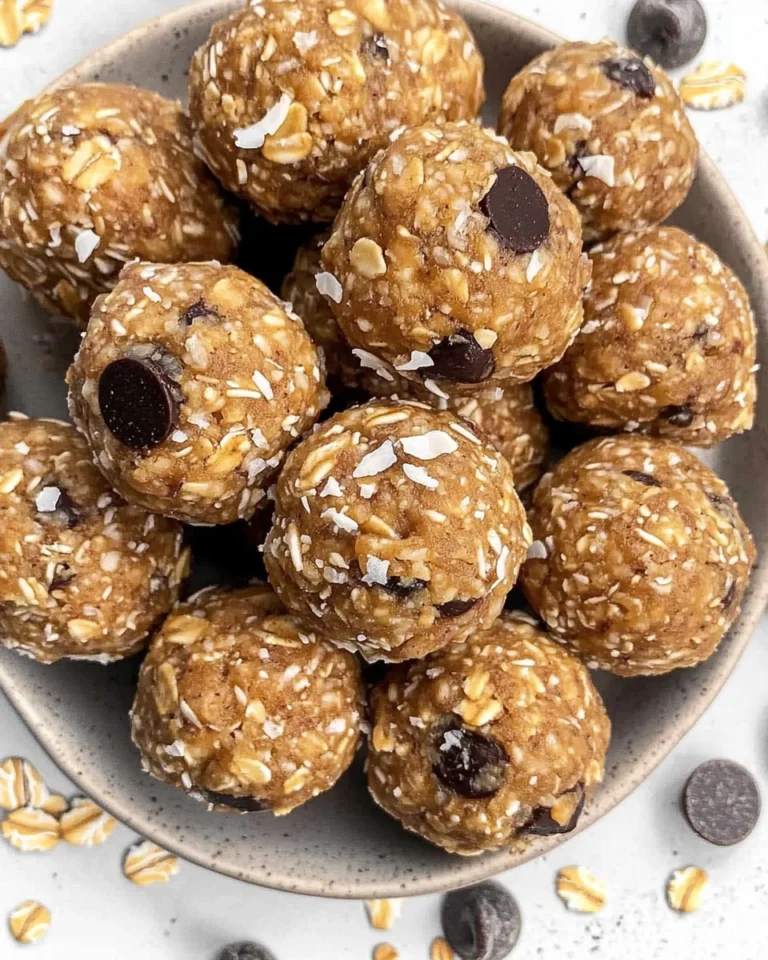 Oatmeal Peanut Butter Protein Balls