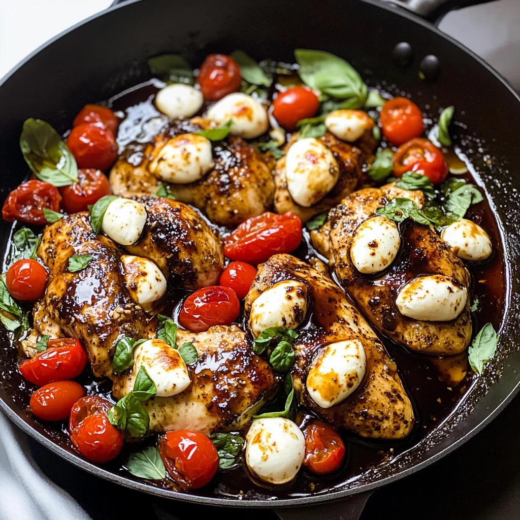 One Pan Balsamic Chicken