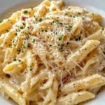 One Pot Creamy Garlic Pasta (Just 20 Minutes!)