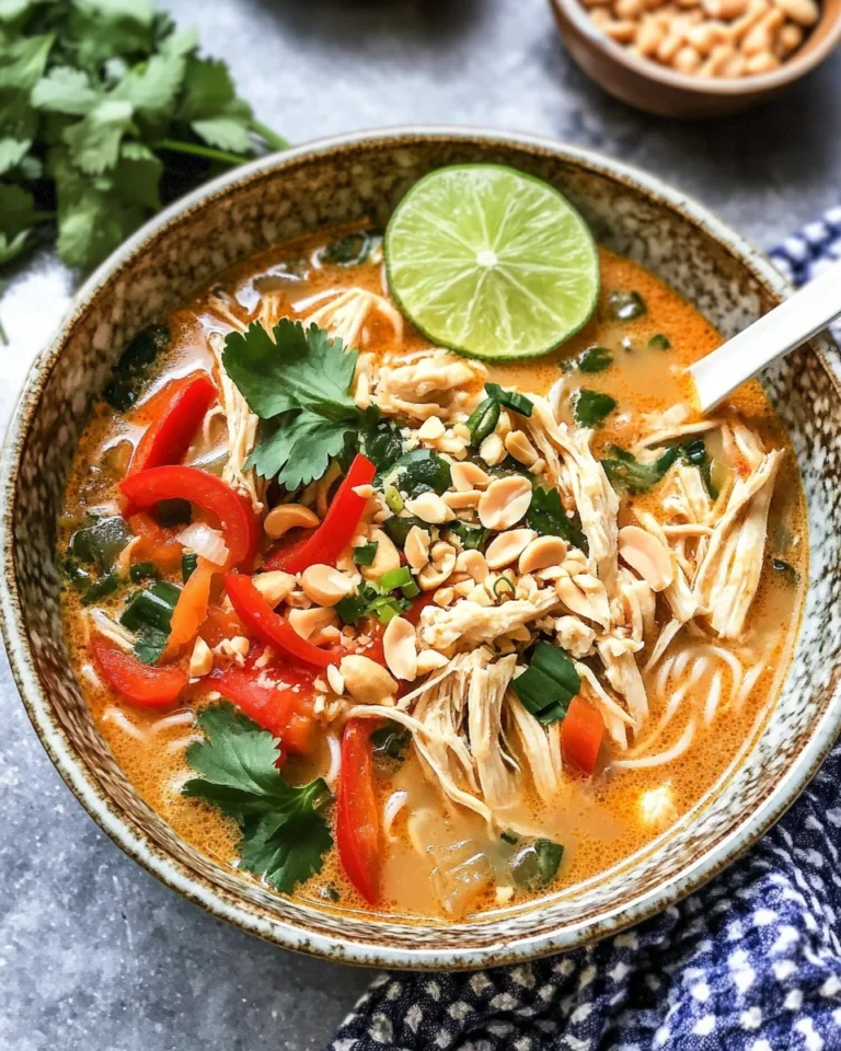 One Pot Thai Chicken Soup