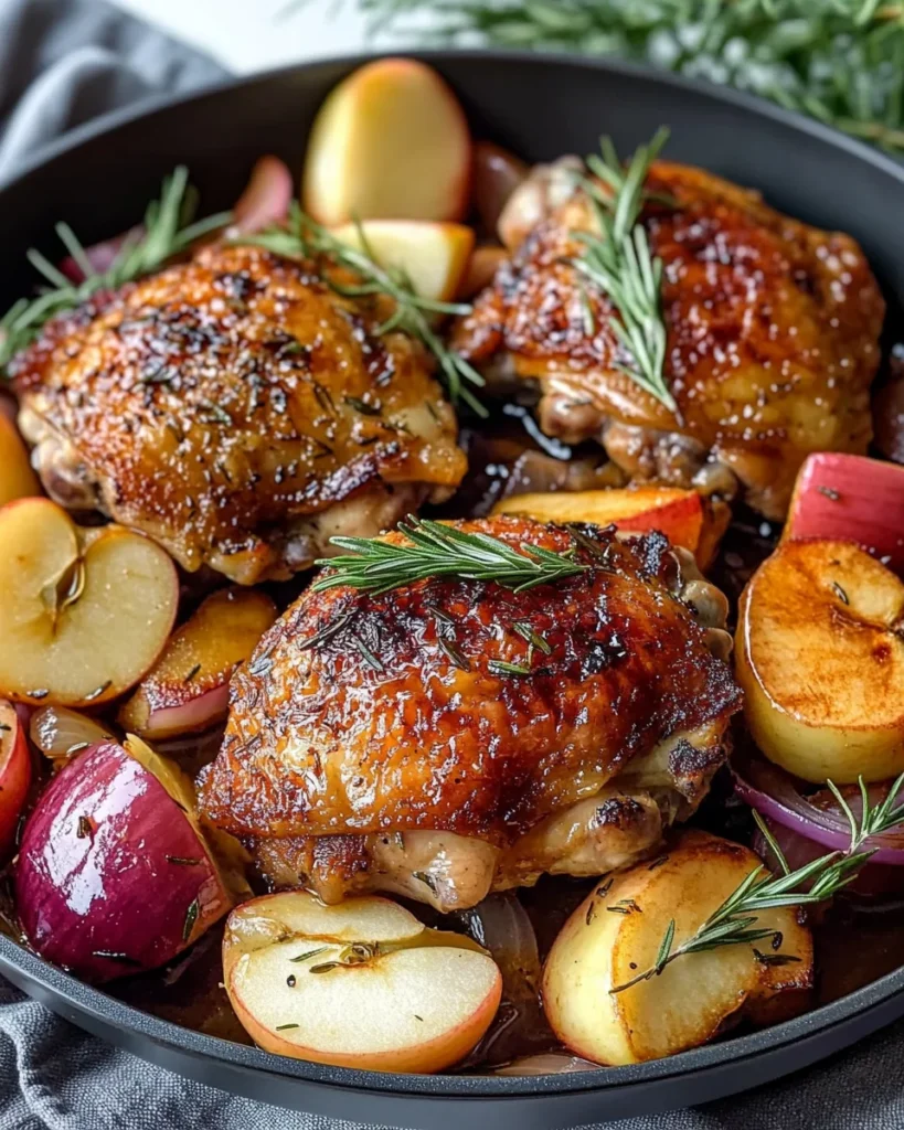 Rosemary Apple Cider Chicken Recipe