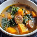 Sausage Sweet Potato & Kale Soup ~ AKA Sydney’s Fall Soup