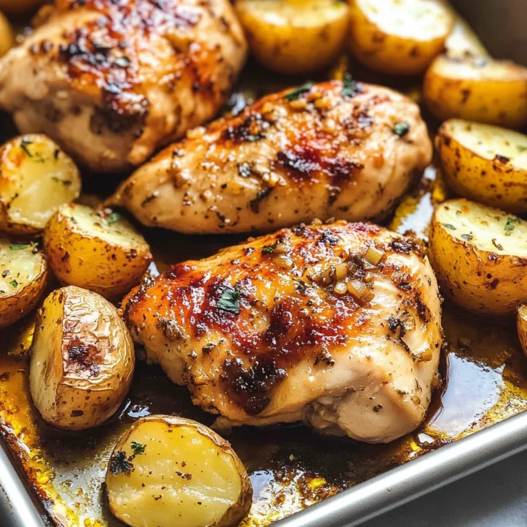 Sheet Pan Chicken and Potatoes