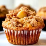Small Batch Apple Pumpkin Streusel Muffins