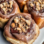 "Snickers" Cinnamon Rolls