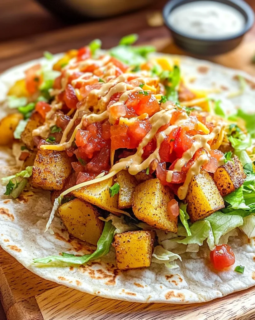 Spicy Potato Soft Taco Recipe