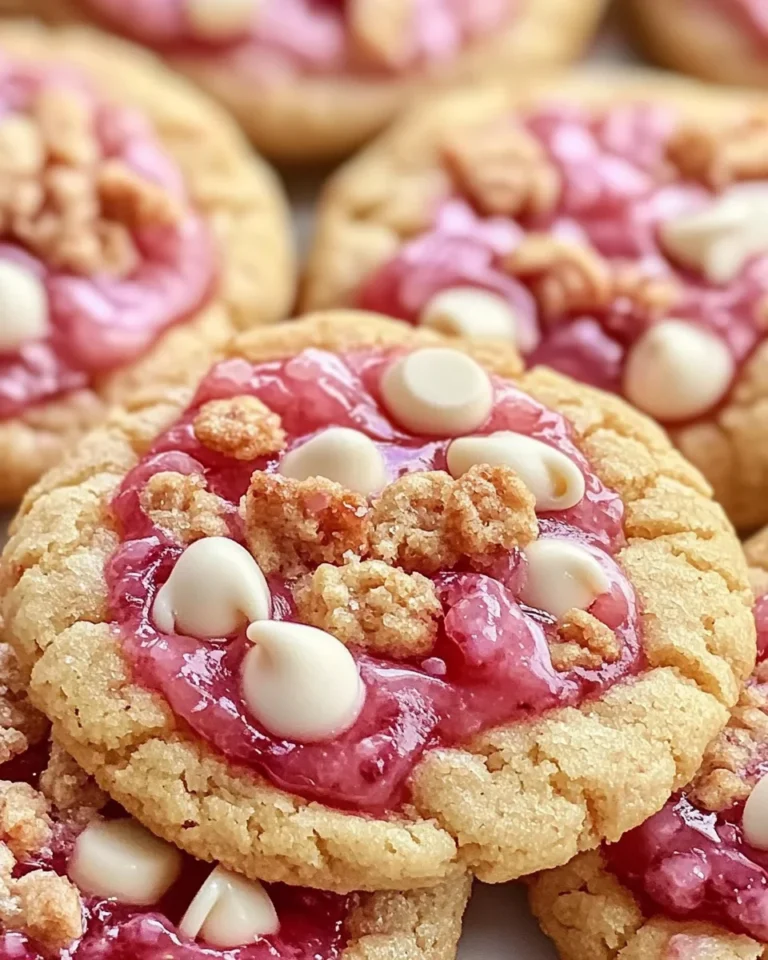 Strawberry Crunch Cookies