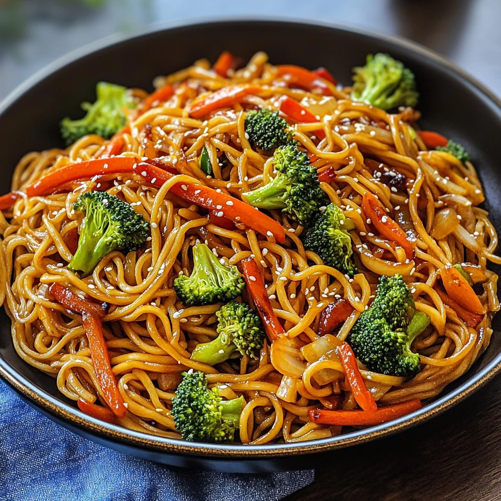 Veggie Lo Mein (Under 30 Minutes)