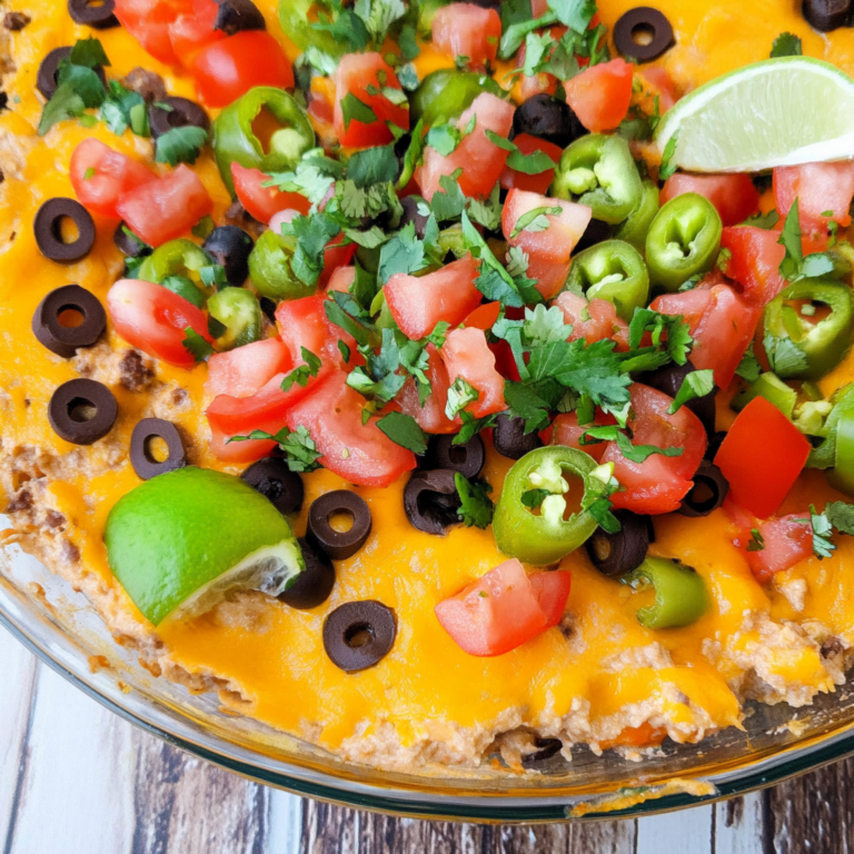 Baked Taco Dip
