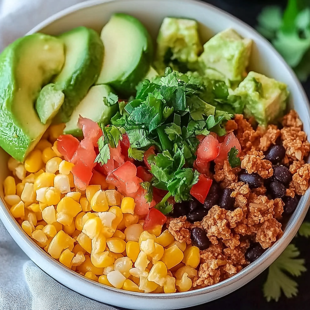 Healthy Turkey Taco Bowl