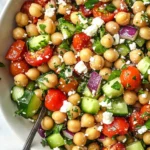 10-Minute Mediterranean Chickpea Salad