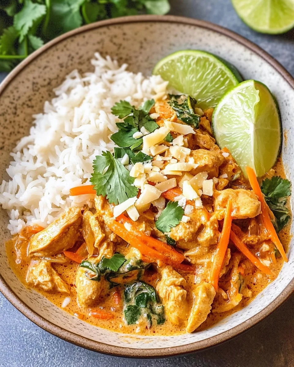 30-Minute Thai Chicken Coconut Curry Recipe: Easy & Delicious